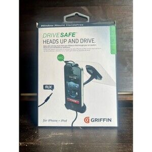 Griffin DriveSafe Window Mount for  iPhone SE/5s/5/4s Hands Free iPod Android